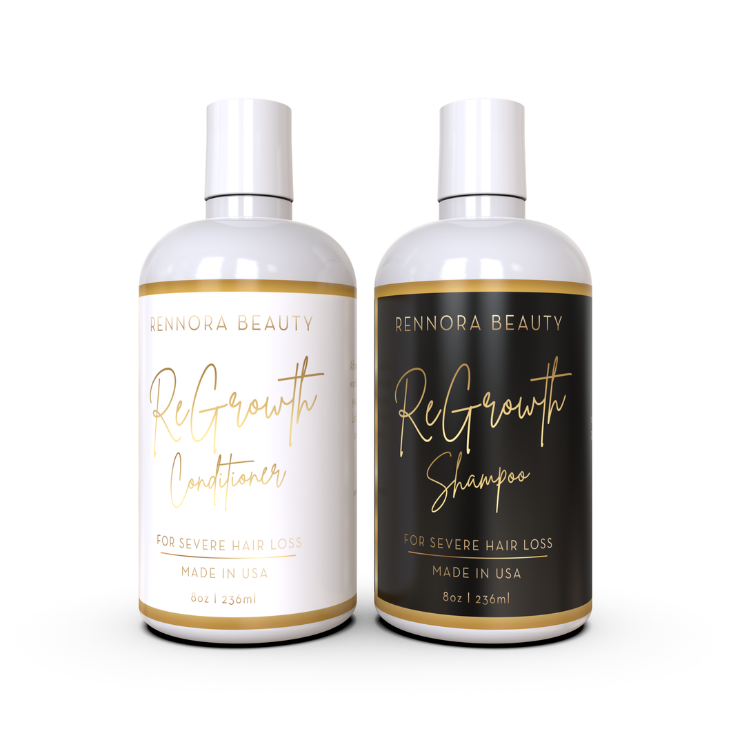 Rennora Regrowth Shampoo and Conditioner Set