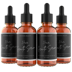 Four Bottles of Rennora Hair Growth Serum